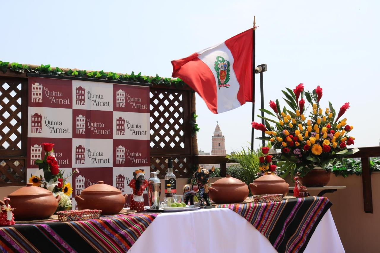 La Quinta De Amat Hotel Lima Kültér fotó