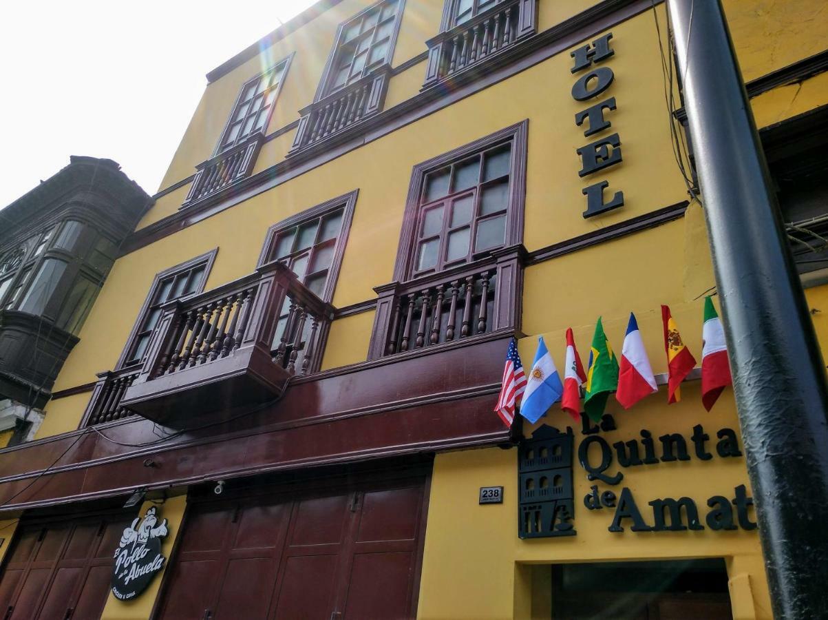 La Quinta De Amat Hotel Lima Kültér fotó